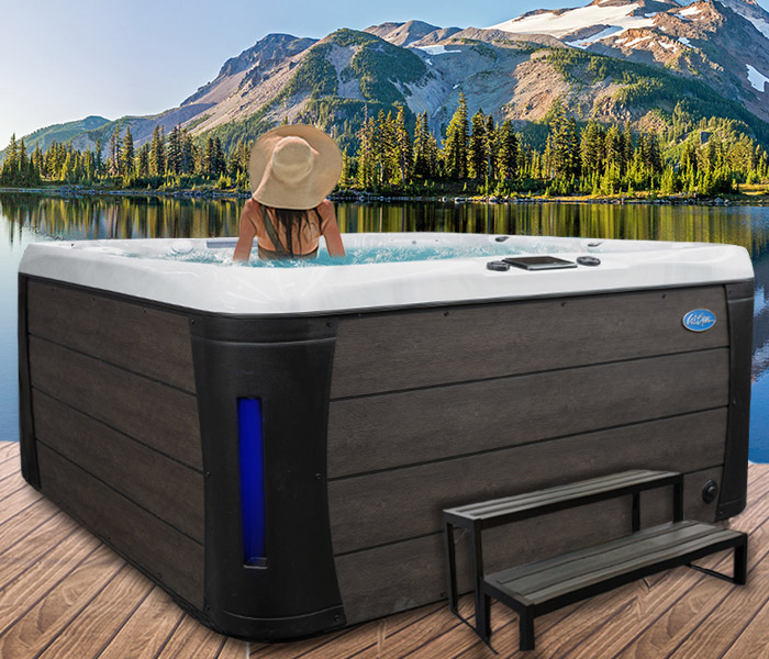 Calspas hot tub being used in a family setting - hot tubs spas for sale Sandy Springs
